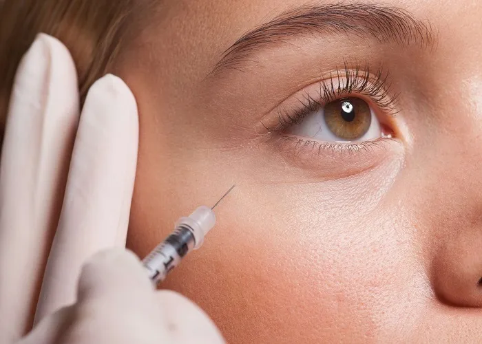 نقاط تزریق بوتاکس چشم گربه‌ای 😻💉